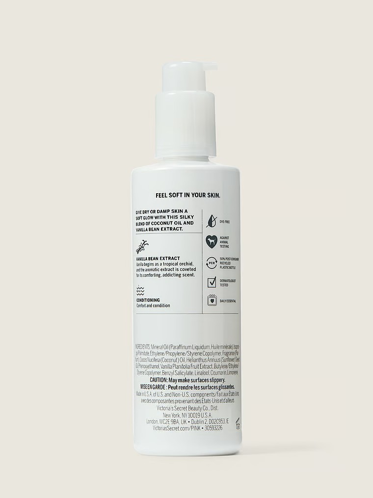 روغن بدن Pink مدل Coco Vanilla (آسیب جزئی)
