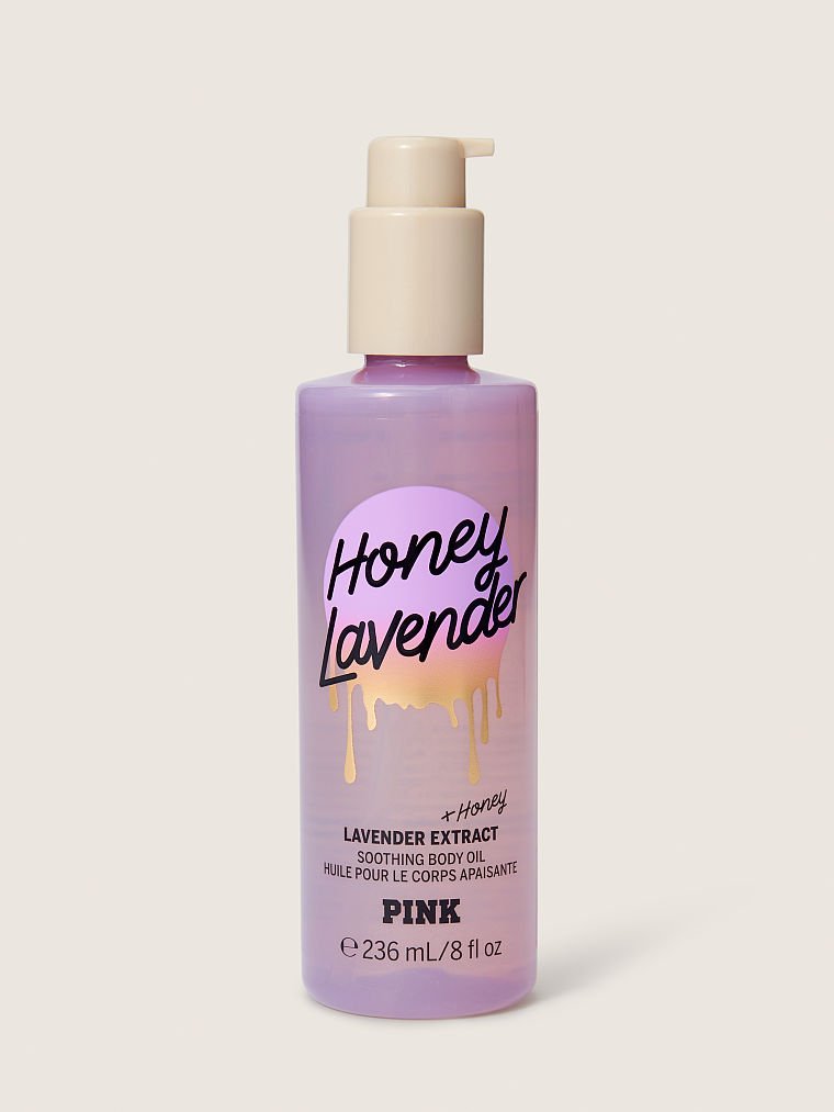 روغن بدن Pink مدل Honey Lavender