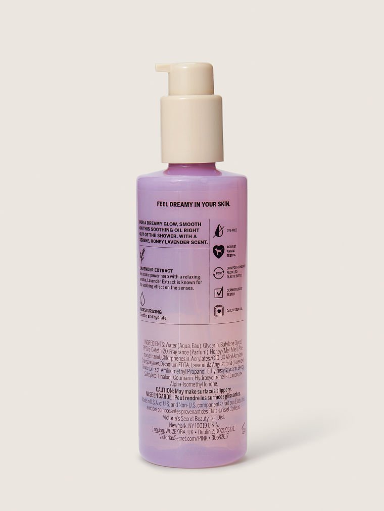 روغن بدن Pink مدل Honey Lavender