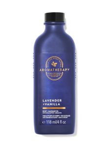 روغن ماساژ و بدن آروماتراپی Bath & Body Works مدل Lavender Vanilla