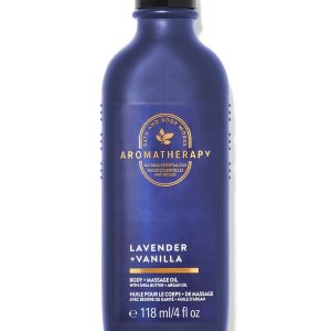 روغن ماساژ و بدن آروماتراپی Bath & Body Works مدل Lavender Vanilla