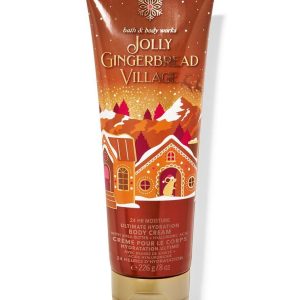 کرم بدن Bath & Body Works مدل Jolly GingerBread Village