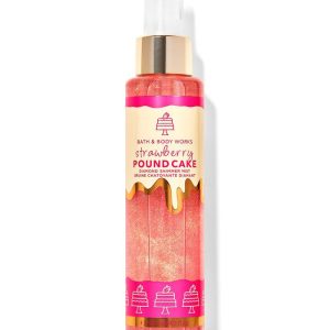 بادی میست شیمر Bath & Body Works مدل Strawberry Pound Cake