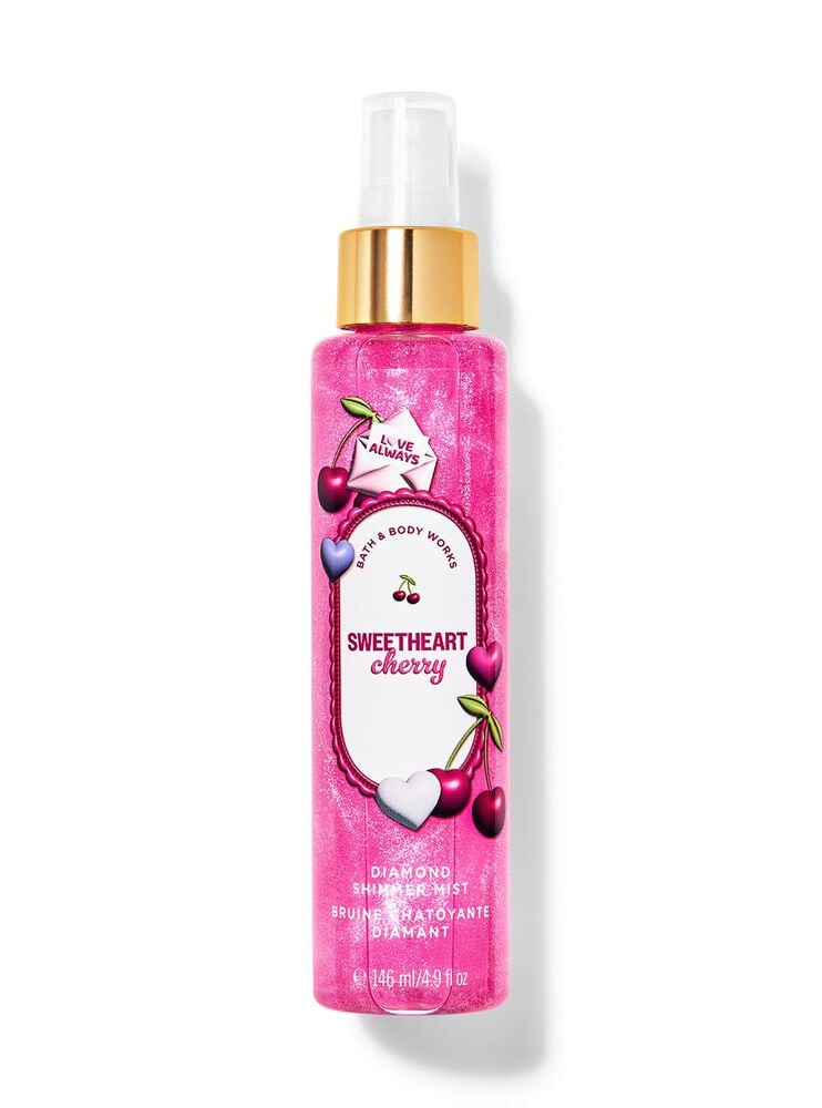 بادی میست شیمر Bath & Body Works مدل SweetHeart Cherry