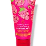 کرم بدن مینی Bath & Body Works مدل Strawberry Pound Cake