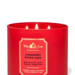 شمع معطر Bath&Body Works مدل Strawberry Pound Cake