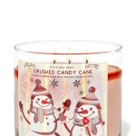 شمع معطر Bath & Body Works مدل Crushed Candy Cane
