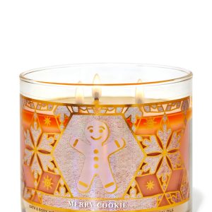 شمع معطر Bath & Body Works مدل Merry Cookie