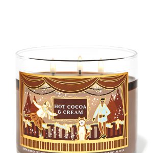 شمع معطر Bath & Body Works مدل Hot Cocoa & Cream